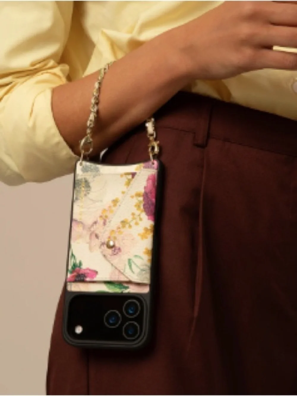 Bandolier Lily Duet. Crossbody and wristlet set IPhone 15 Pro Max
